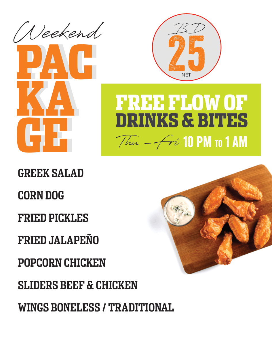 Weekend menu bwr 1 OFFER N MENU DISCOUNT