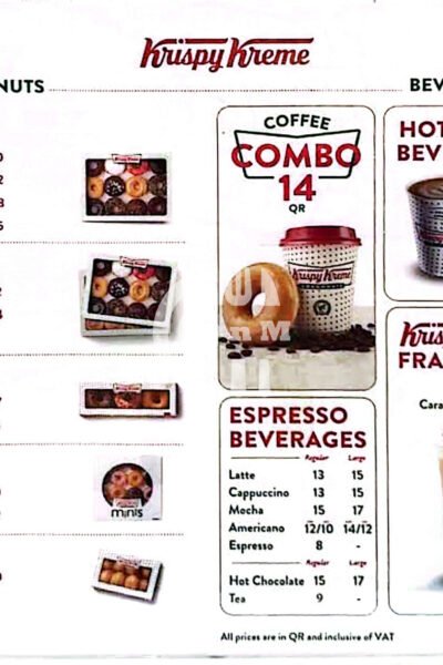 Krispy Kreme Markiya Restaurant Offer in Qatar