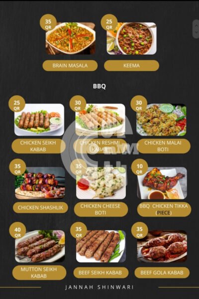 JANNAH Shinwari Resturant Restaurant Offer in Qatar