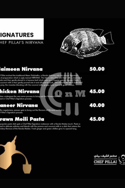 Restaurant Chef Pillai Restaurant Offer in Qatar