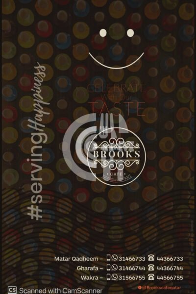 Brooks Cafe Restaurant Offer in Qatar