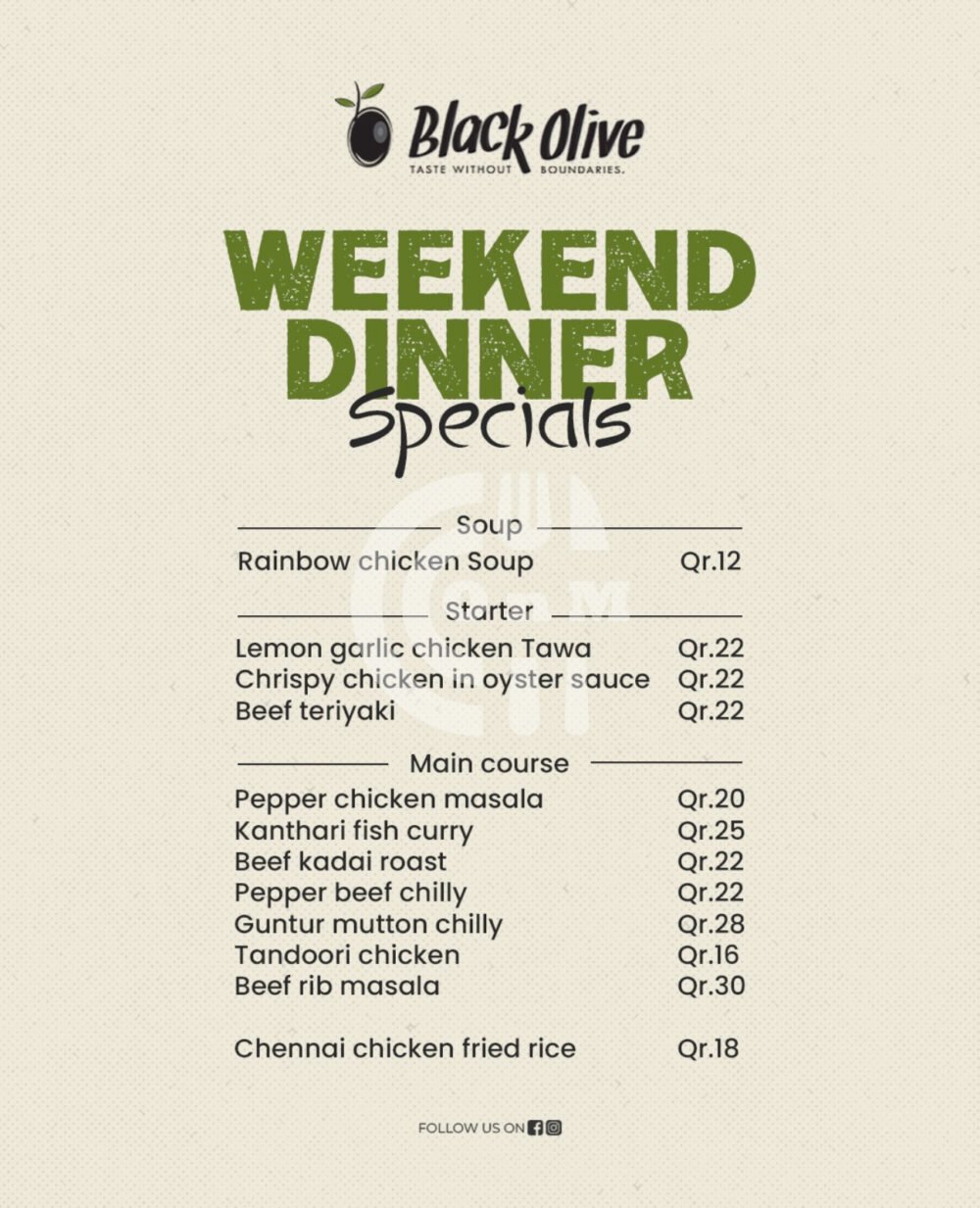 IMG 9878 OFFER N MENU DISCOUNT