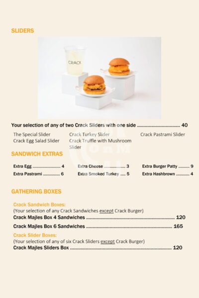 CRACK CAFE Restaurant Offer in Qatar