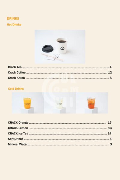 CRACK CAFE Restaurant Offer in Qatar