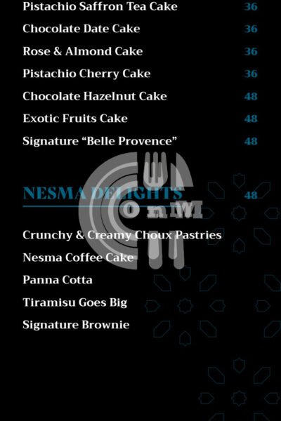 Nesma Lounge Restaurant Offer in Qatar