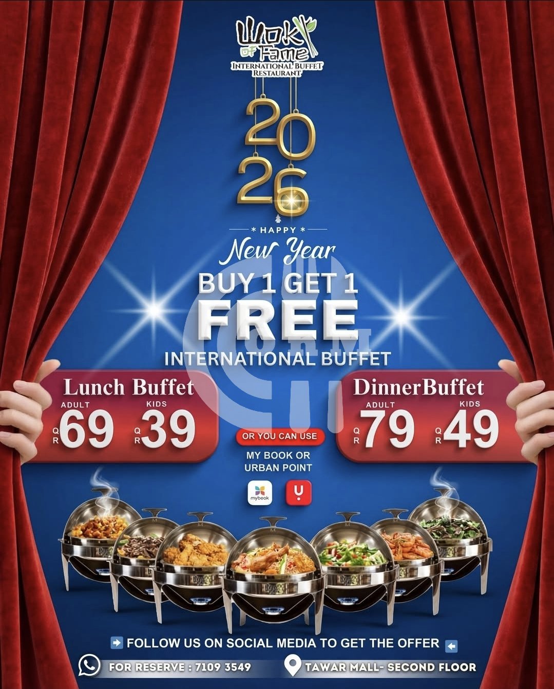 Wok of Fame - Villaggio Mall Wok of Fame - Villaggio Mall Restaurant Offer in Qatar