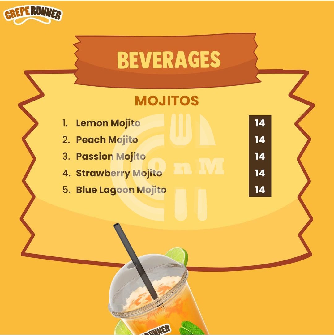 Crepe Runner - Ezdan Al Janoub South Garden Restaurant Offer in Qatar