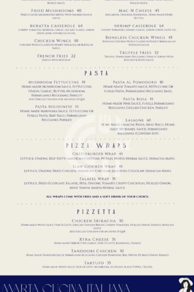 Marta Cucina Italiana Restaurant Offer in Qatar
