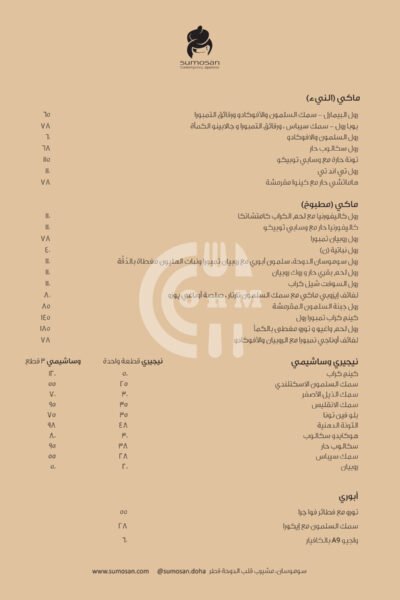 Sumosan Restaurant Offer in Qatar