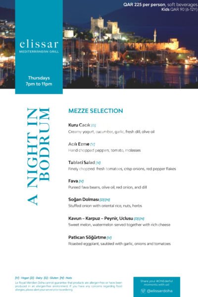 Elissar Mediterranean Grill Restaurant Offer in Qatar