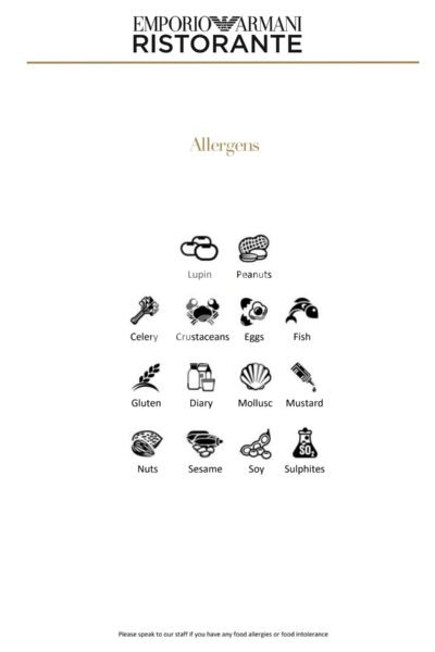 Emporio Armani Ristorante Restaurant Offer in Qatar