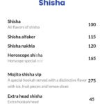 Horoscope Cafe (Shisha) Restaurant Offer in Qatar