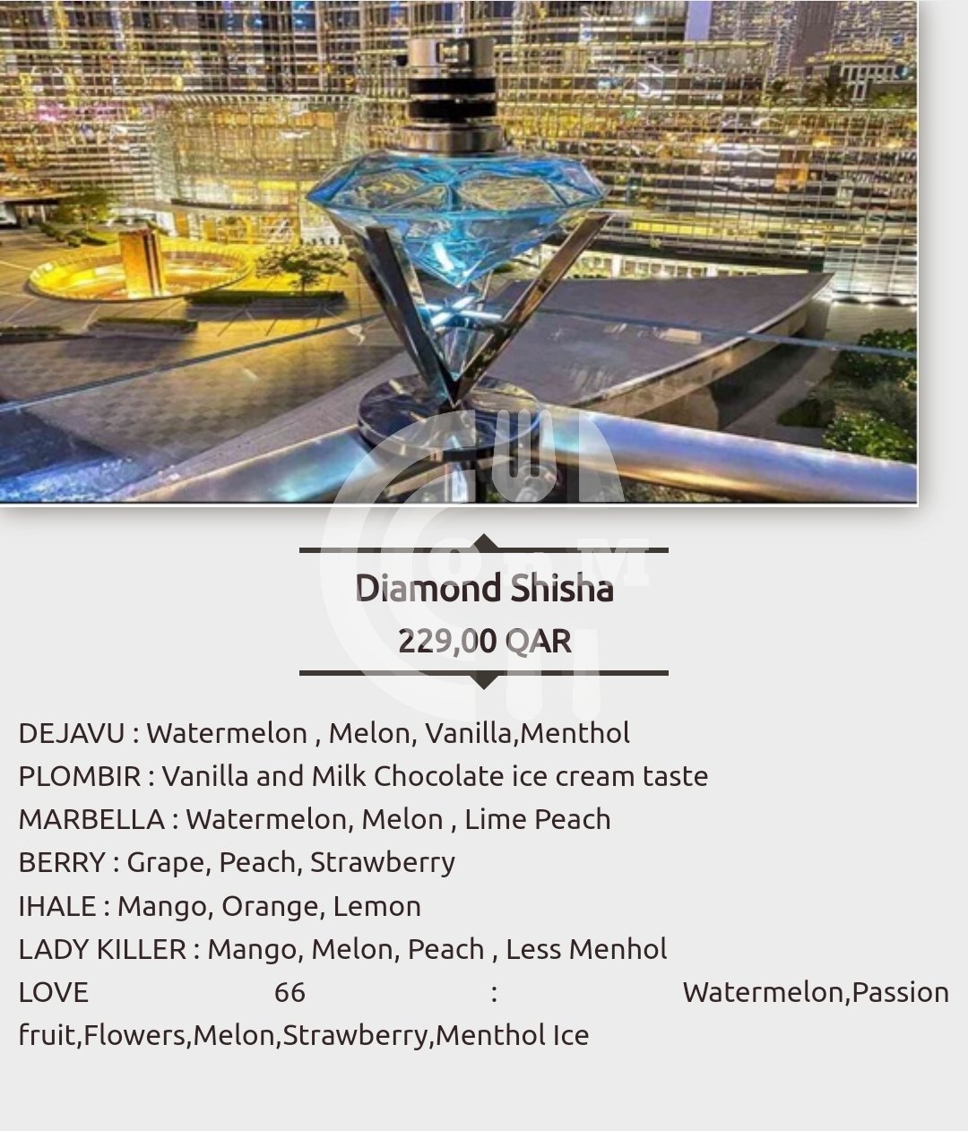 Huqqa Qatar (Shisha) Restaurant Offer in Qatar