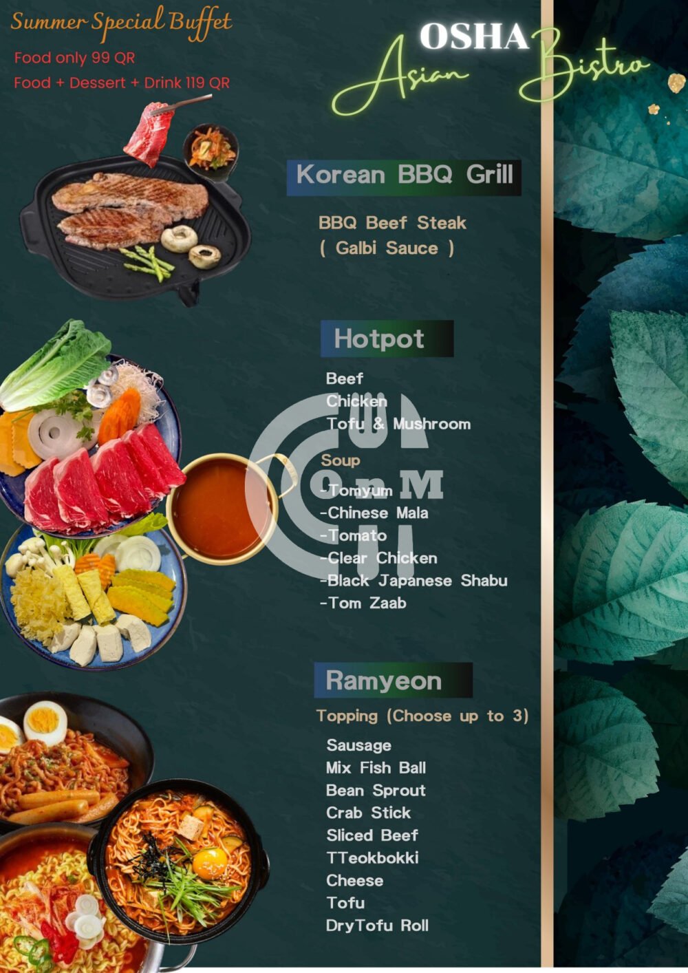 Summer Buff 11 2 OFFER N MENU DISCOUNT