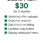 Basic Plan – Upload Unlimited Offers (3 Months) Restaurant Offer in Qatar