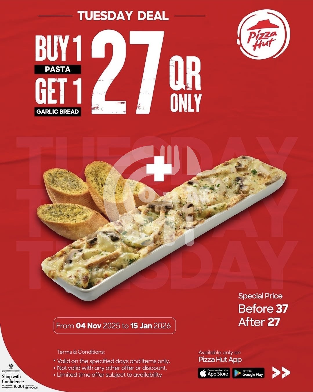 Pizza Hut Offer Restaurant Offer in Qatar