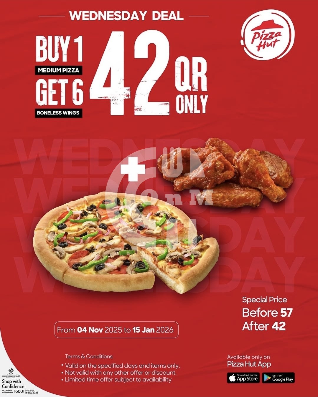 Pizza Hut Offer Restaurant Offer in Qatar