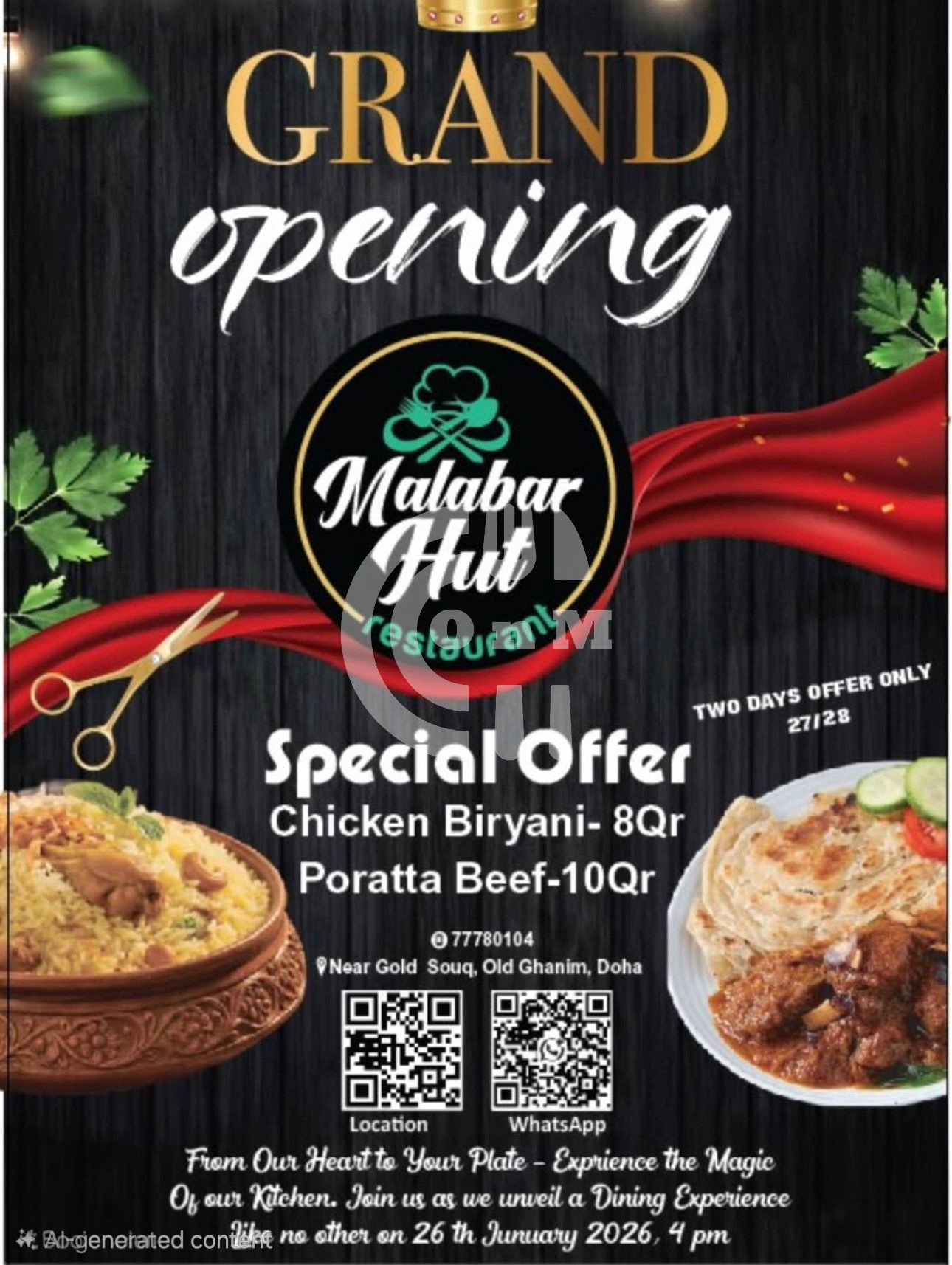 Malabar Hut Offer Restaurant Offer in Qatar