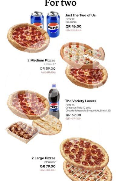 Dodo Pizza Restaurant Offer in Qatar