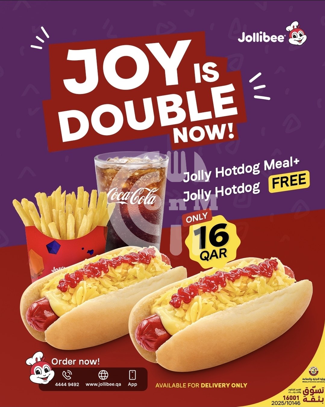 Jollibee Joy is Double Restaurant Offer in Qatar