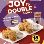 Jollibee Joy is Double 1 Offer in Qatar Jollibee Joy is Double Restaurant Offer in Qatar