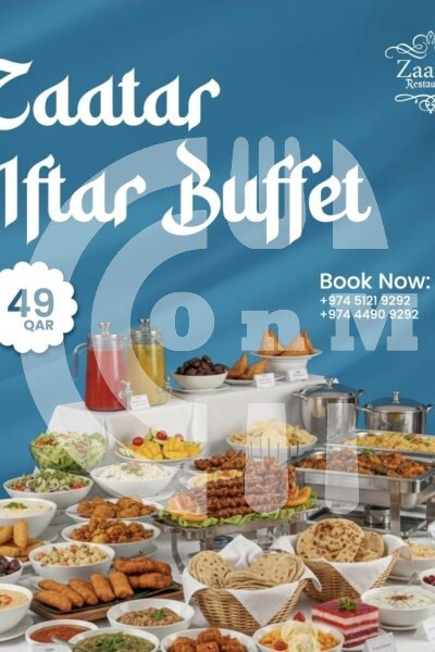 Zaatar Restaurant (Copy) Restaurant Offer in Qatar
