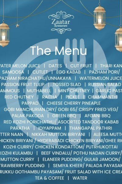 Zaatar Restaurant (Copy) Restaurant Offer in Qatar