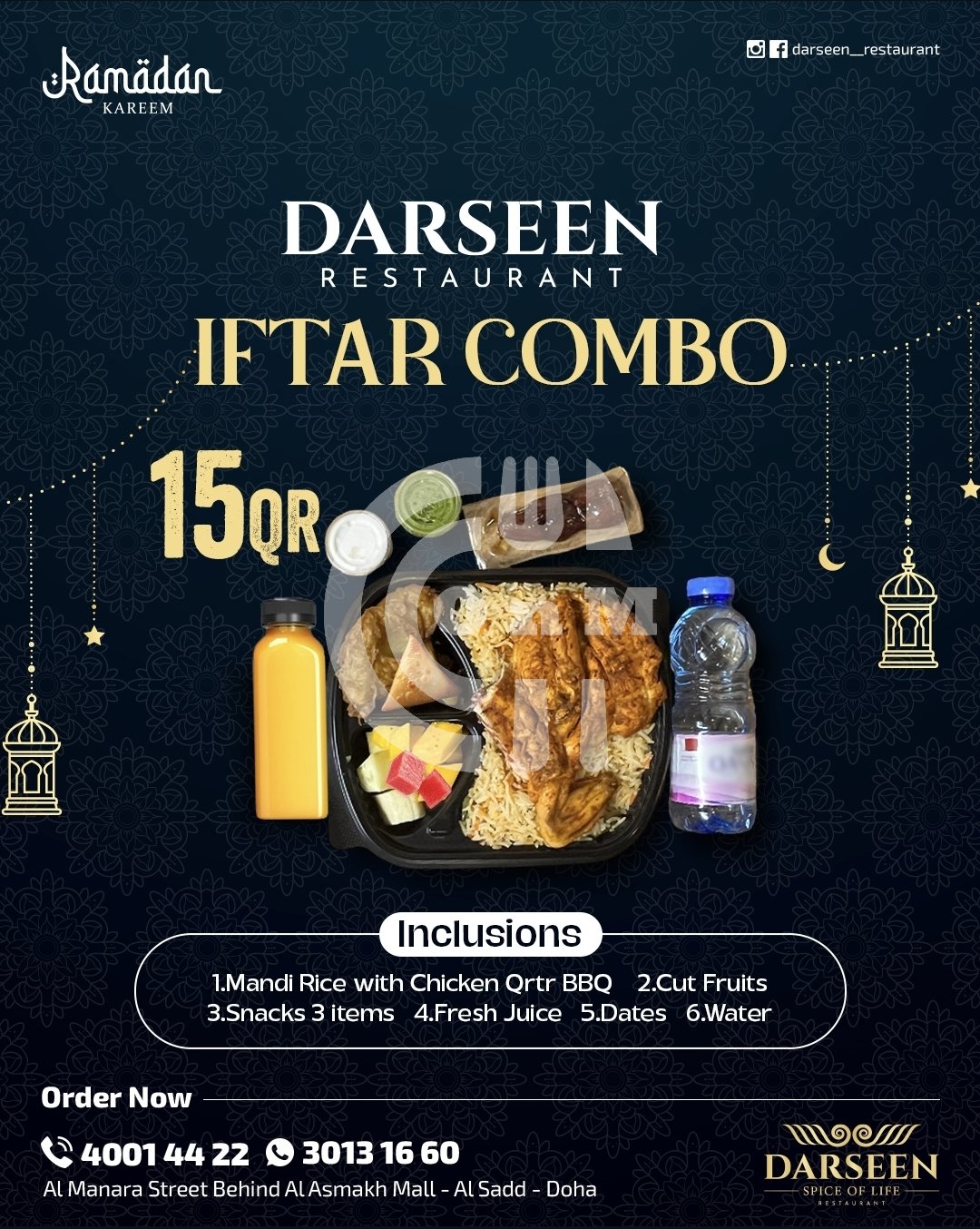 Darseen Restaurant Restaurant Offer in Qatar