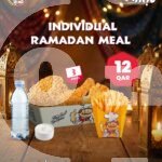 Crispy Chicken Ramadan Meals – Family & Individual Deals from 12 QAR 2 Offer in Qatar Crisp Ramadan Meals – Family & Individual Deals from 12 QAR Restaurant Offer in Qatar