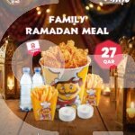 Crispy Chicken Ramadan Meals – Family & Individual Deals from 12 QAR 1 Offer in Qatar Crisp Ramadan Meals – Family & Individual Deals from 12 QAR Restaurant Offer in Qatar
