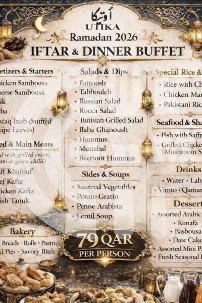 Utika Restaurant Offer in Qatar