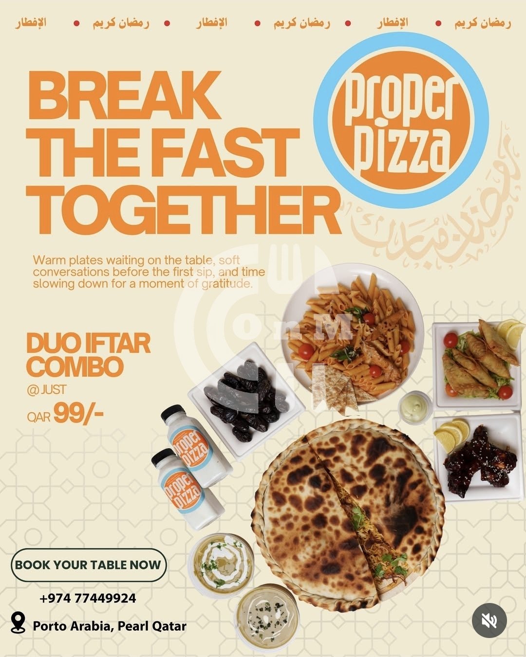 Proper Pizza Restaurant Offer in Qatar
