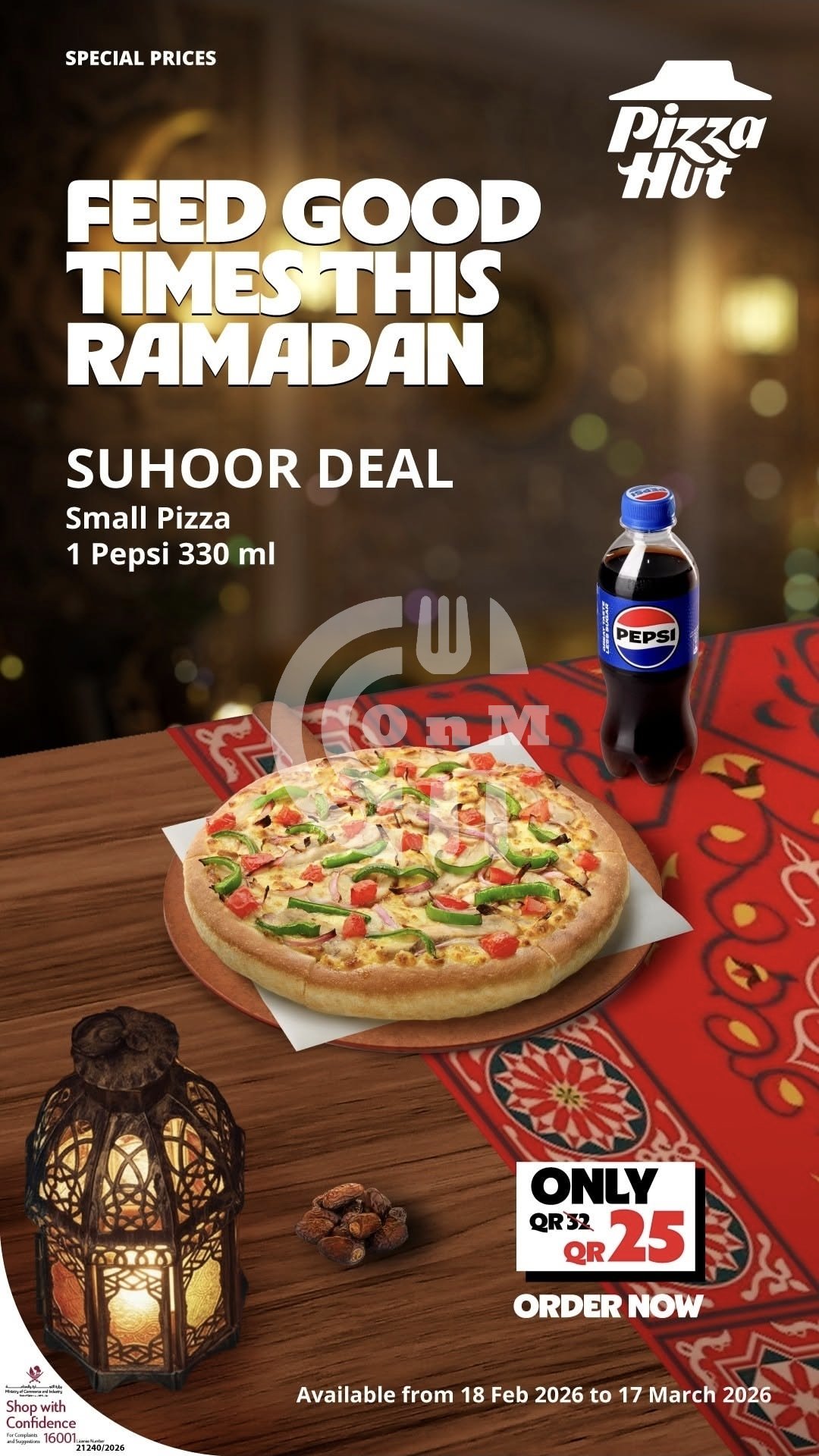 Pizza Hut Restaurant Offer in Qatar