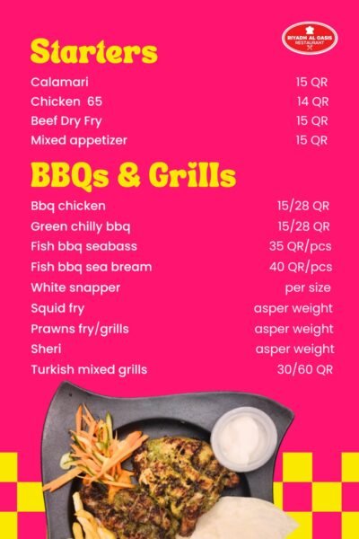 Riyadh Al Oasis Restaurant Offer in Qatar