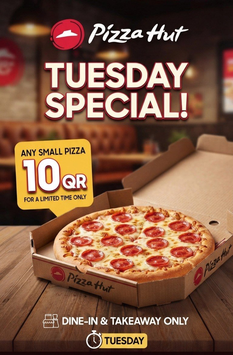 pizza hut offer Doha